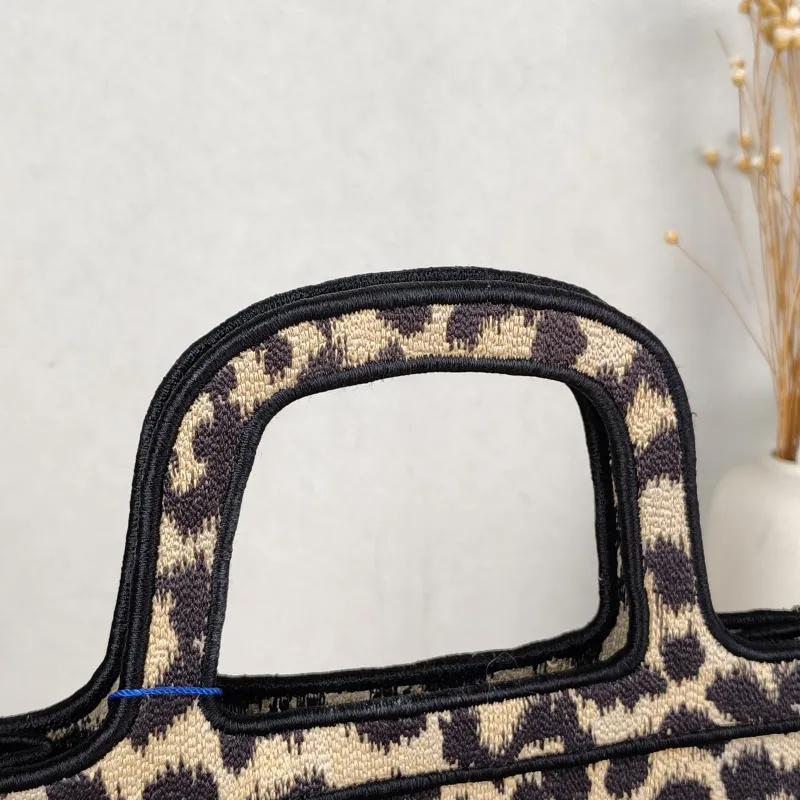 DIOR Top Handle Bag Book Tote Canvas Mini 22.5 × 6 × 15 cm — detail view 8 of 8
