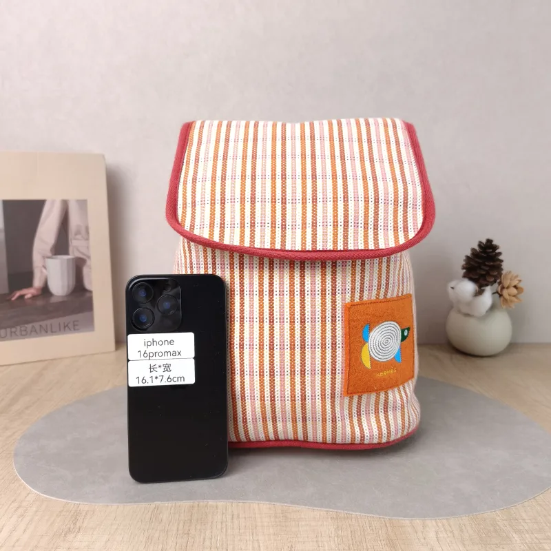 Hermès Backpack Backpack Canvas One Size 23 × 15 × 34 cm — cover view 2 of 5