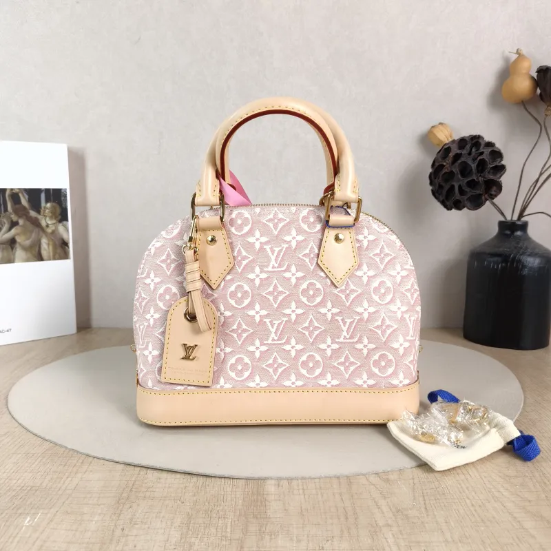 Louis Vuitton Top Handle Bag Alma BB Pink BB 23.5 × 11.5 × 17.5 cm — cover view 2 of 6