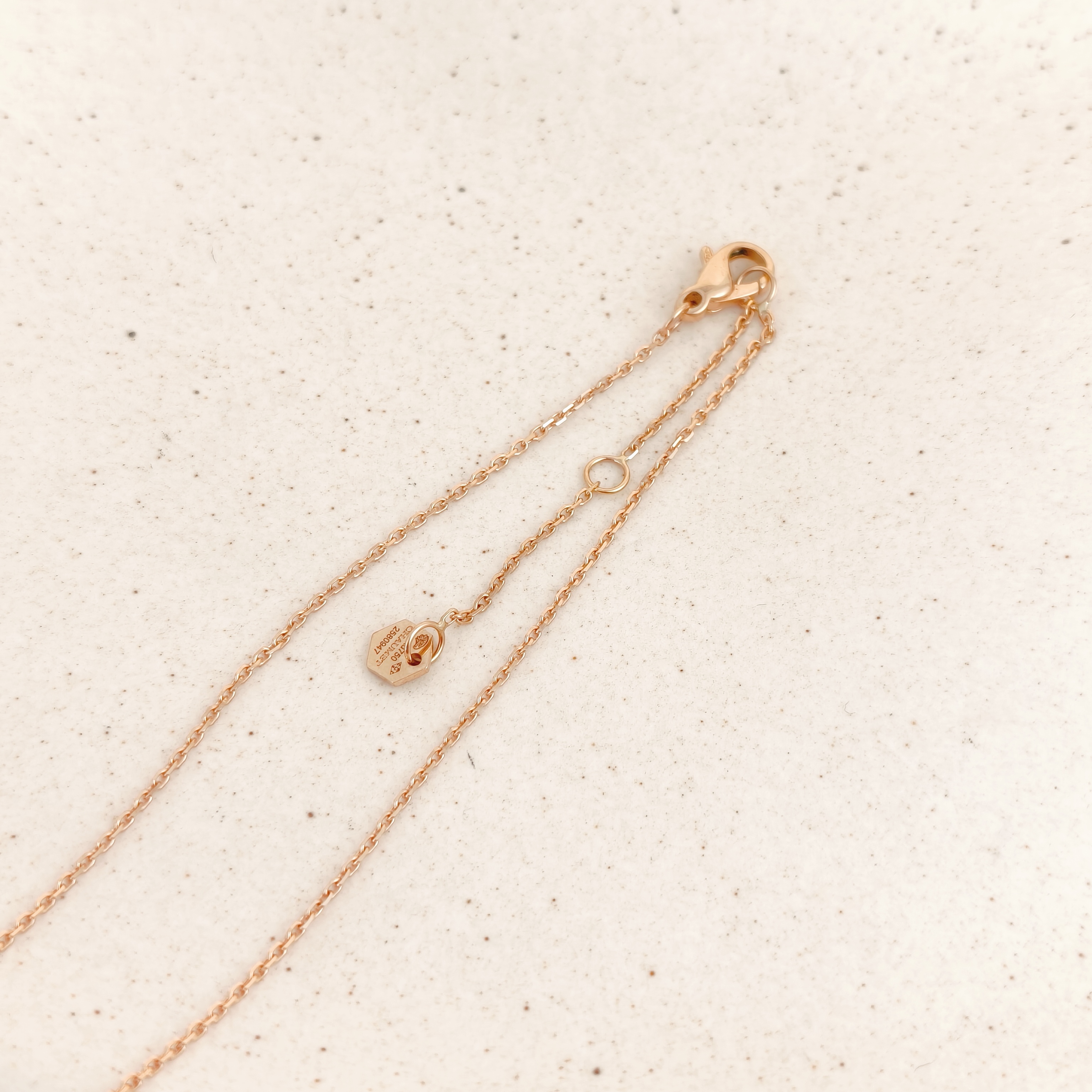 CHAUMET Necklace Bee de · Collection Necklace Rose Gold Diamond18KR ose Gold One Size41cm — cover view 7 of 7