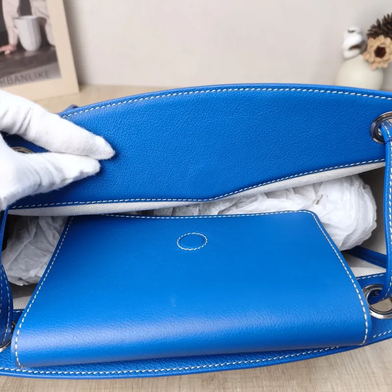 GOYARD Shoulder Bag Rouette Shoulder Bag Blue PVC Small 31 × 14 × 23 cm — detail view 4 of 12