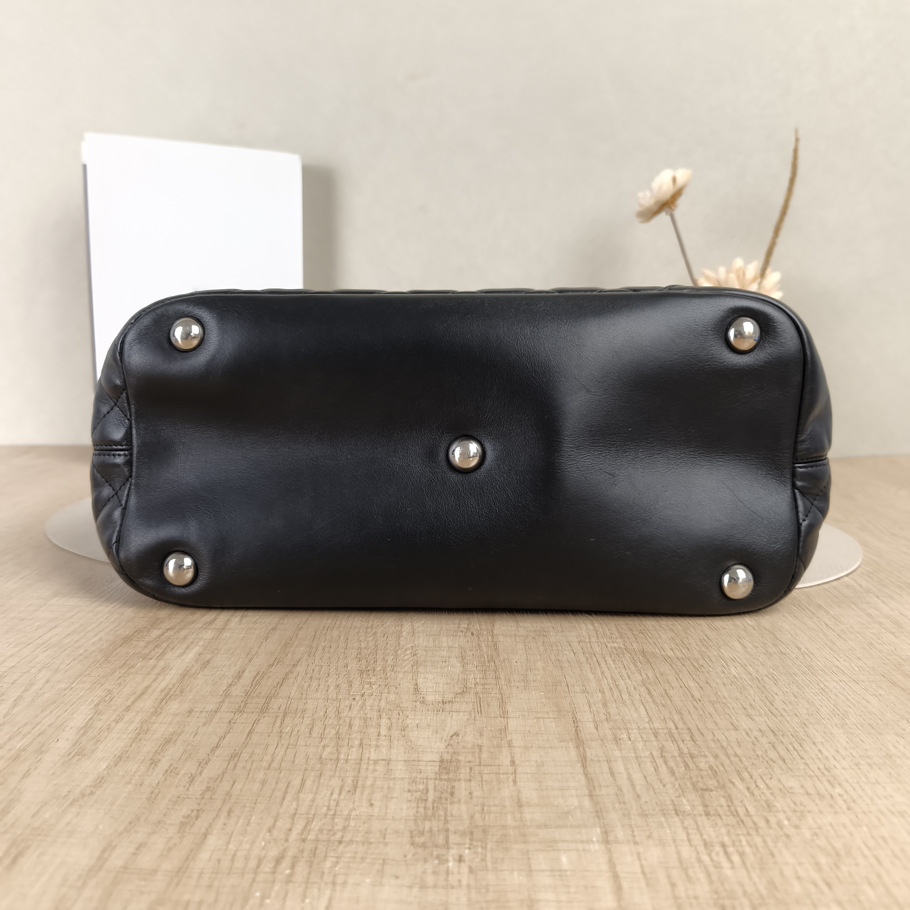 Chanel Shoulder Bag Cambon tote Shopping Tote Black Calfskin Medium30 × 14 × 25 cm — cover view 5 of 5