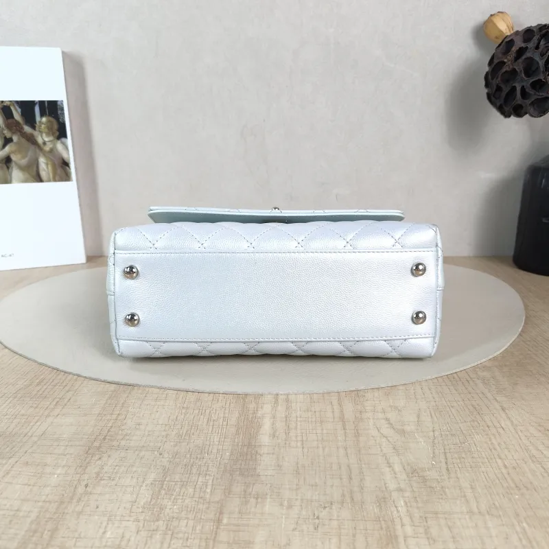 Chanel Top Handle Bag Coco Handle C Grained Calfskin Small 24 × 10 × 14 cm — cover view 6 of 6