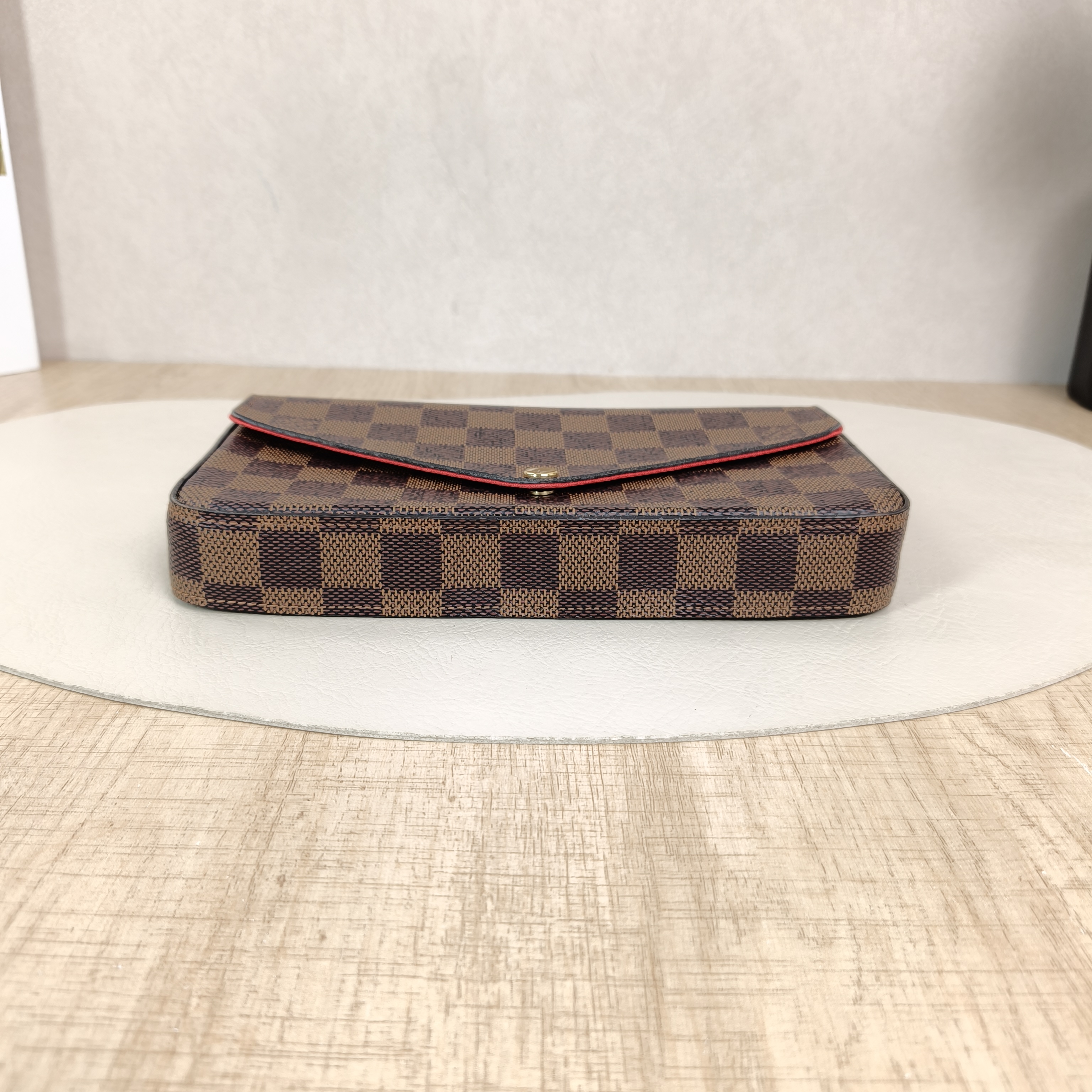 Louis Vuitton Crossbody Bag Pochette Félicie Brown PVC21 × 3 × 12 cm — cover view 2 of 6