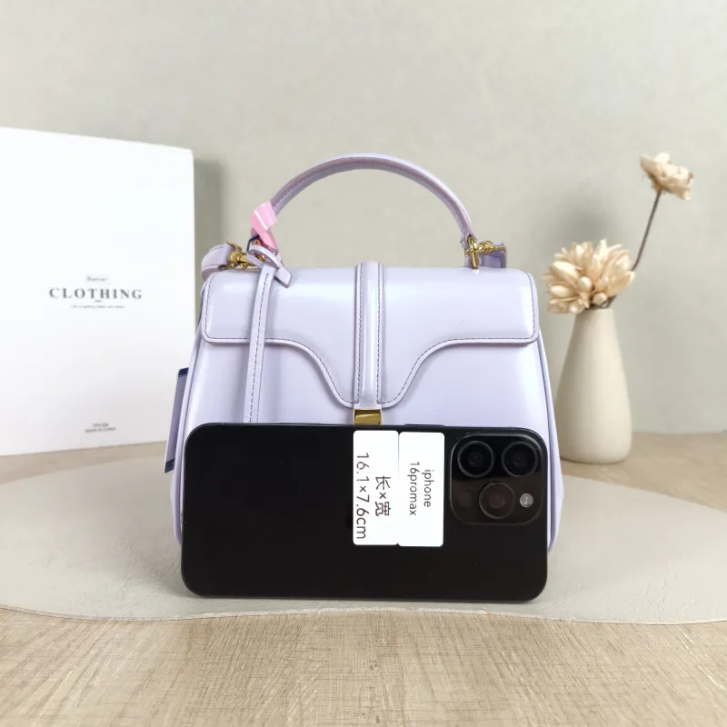 CELINE Crossbody Bag 16 Edition Calfskin Mini 17.5 × 7 × 14 cm — cover view 2 of 5