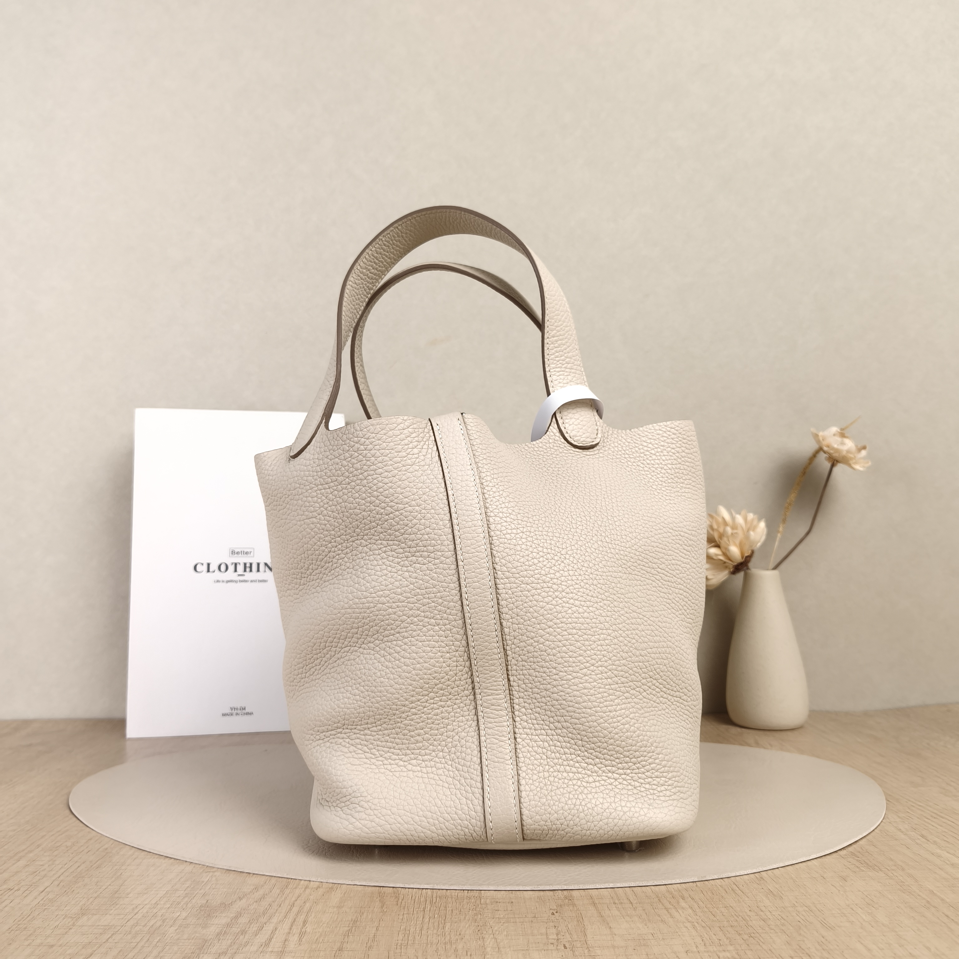 Hermès Top Handle Bag Picotin Lock 22 2210 TC Calfskin Medium22 × 17 × 21 cm — cover view 5 of 5