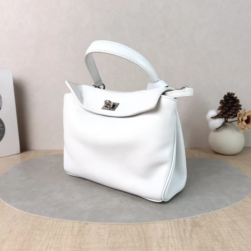 BALENCIAGA Crossbody Bag RODEO White Calfskinmini23 × 10 × 17 cm — cover view 3 of 6