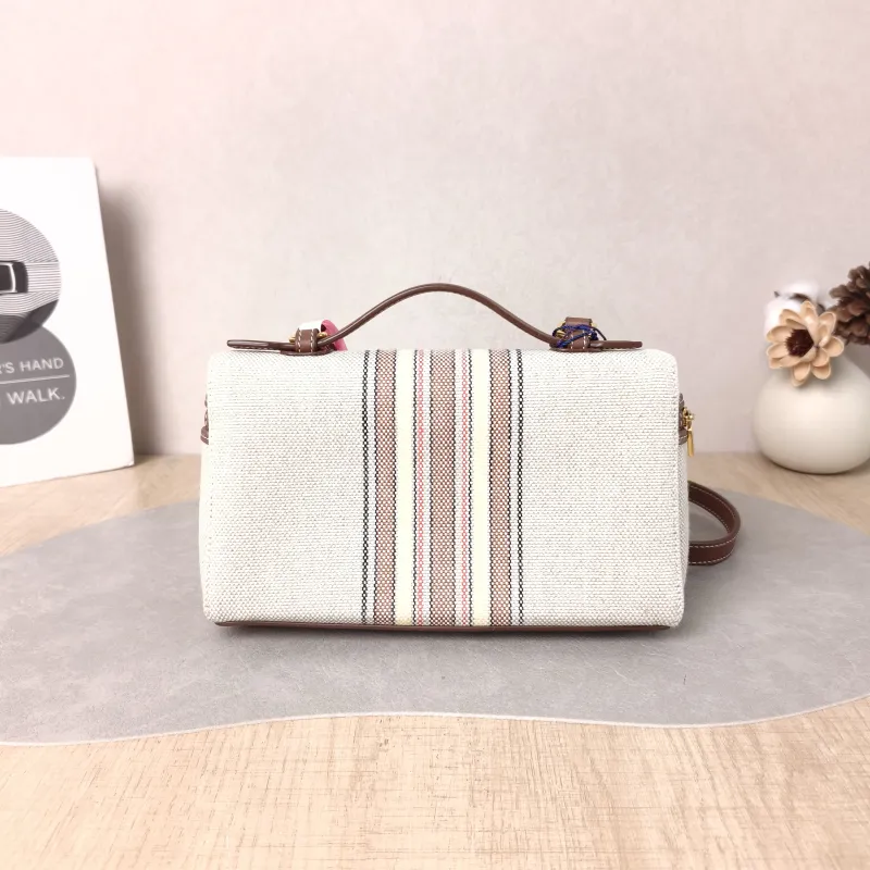 Loro Piana Crossbody Bag Extra Pocket L19 Colorblock Canvas One Size 19 × 7 × 11.5 cm — cover view 2 of 5