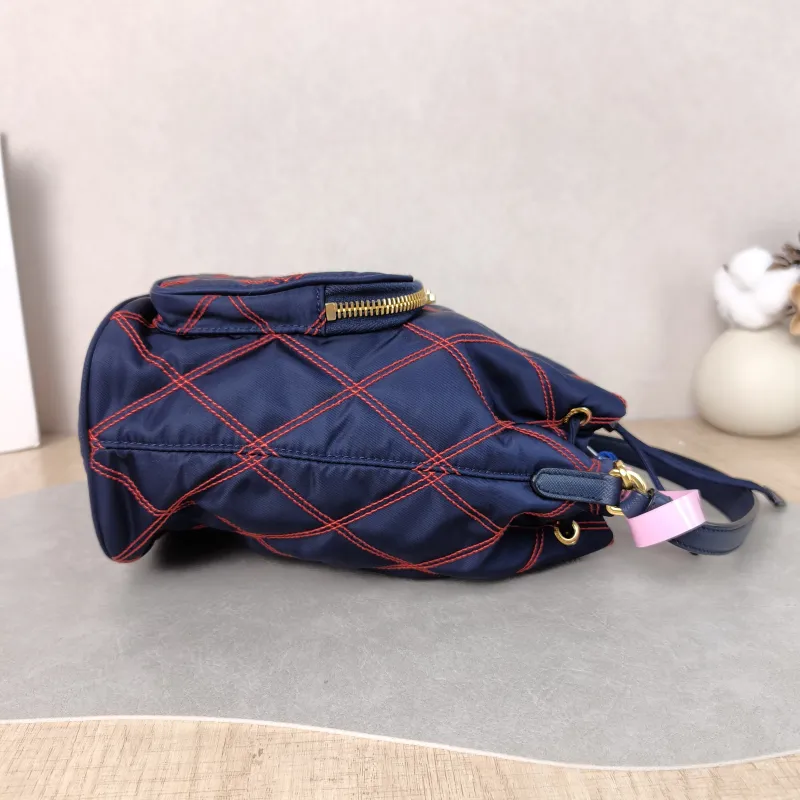 PRADA Shoulder Bag Bucket Bag Nylon One Size 18 × 12 × 23 cm — detail view 10 of 11