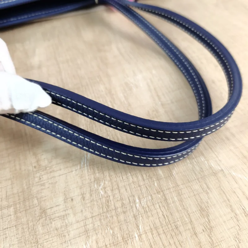 GOYARD Top Handle Bag hardy y tote Blue PVC Small 40 × 17 × 31 cm — detail view 9 of 15