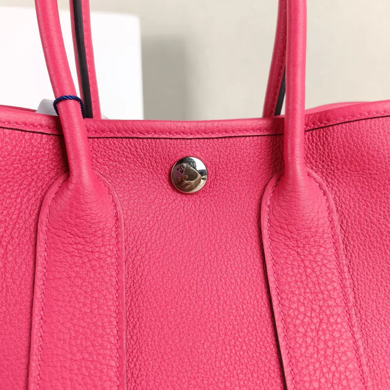 Hermès Top Handle Bag Neo Garden 23 Mini OD Rose Mexico Negonda Calfskin Mini 23 × 10 × 16 cm K — detail view 3 of 10