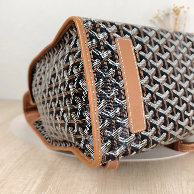 GOYARD Backpack SAINT LEGER Backpack Brown PVC One Size 34 × 15 × 37 cm — detail view 11 of 11