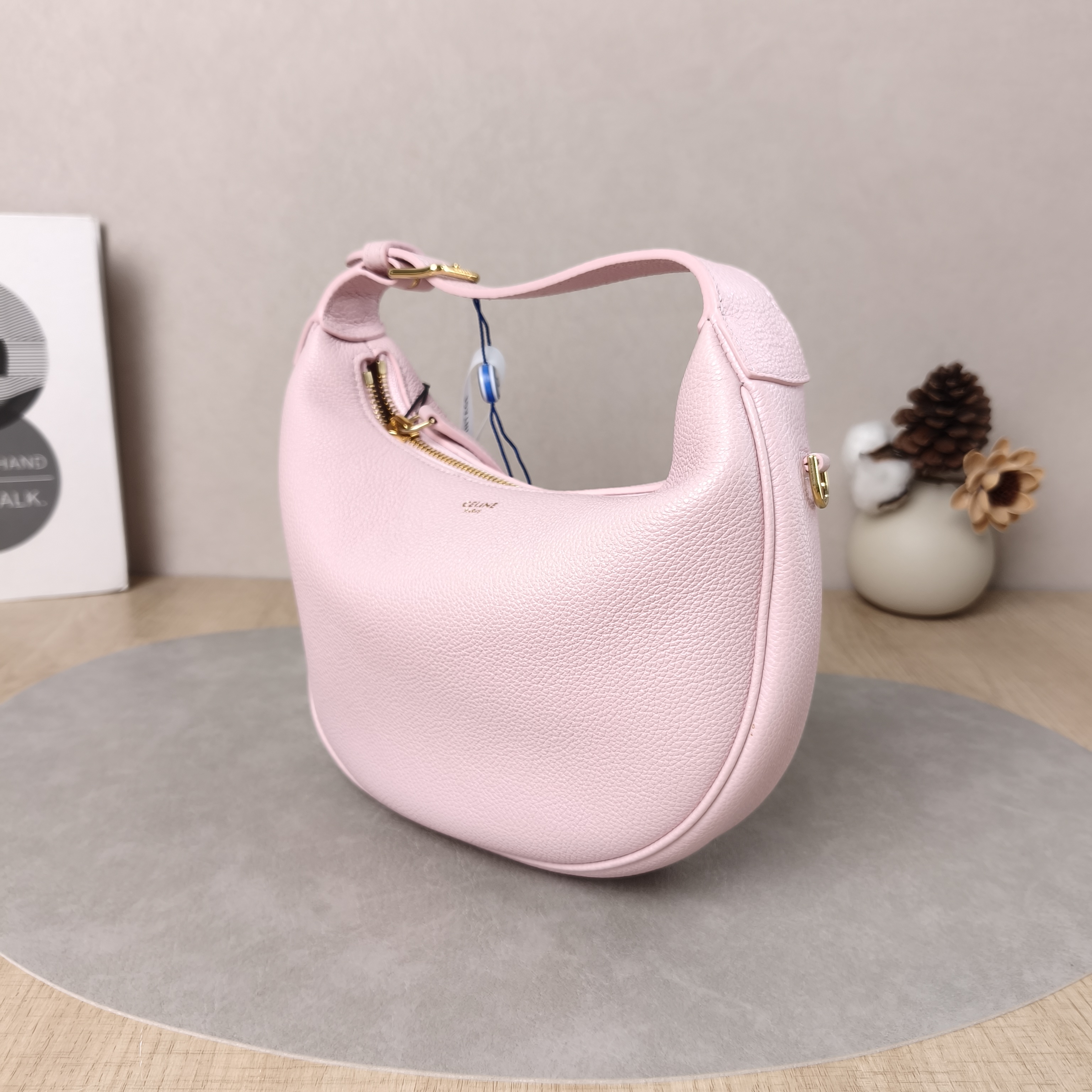 CELINE Crossbody Bag TEEN LULU hobo Calfskin Small21 × 5 × 24 cm — cover view 5 of 5