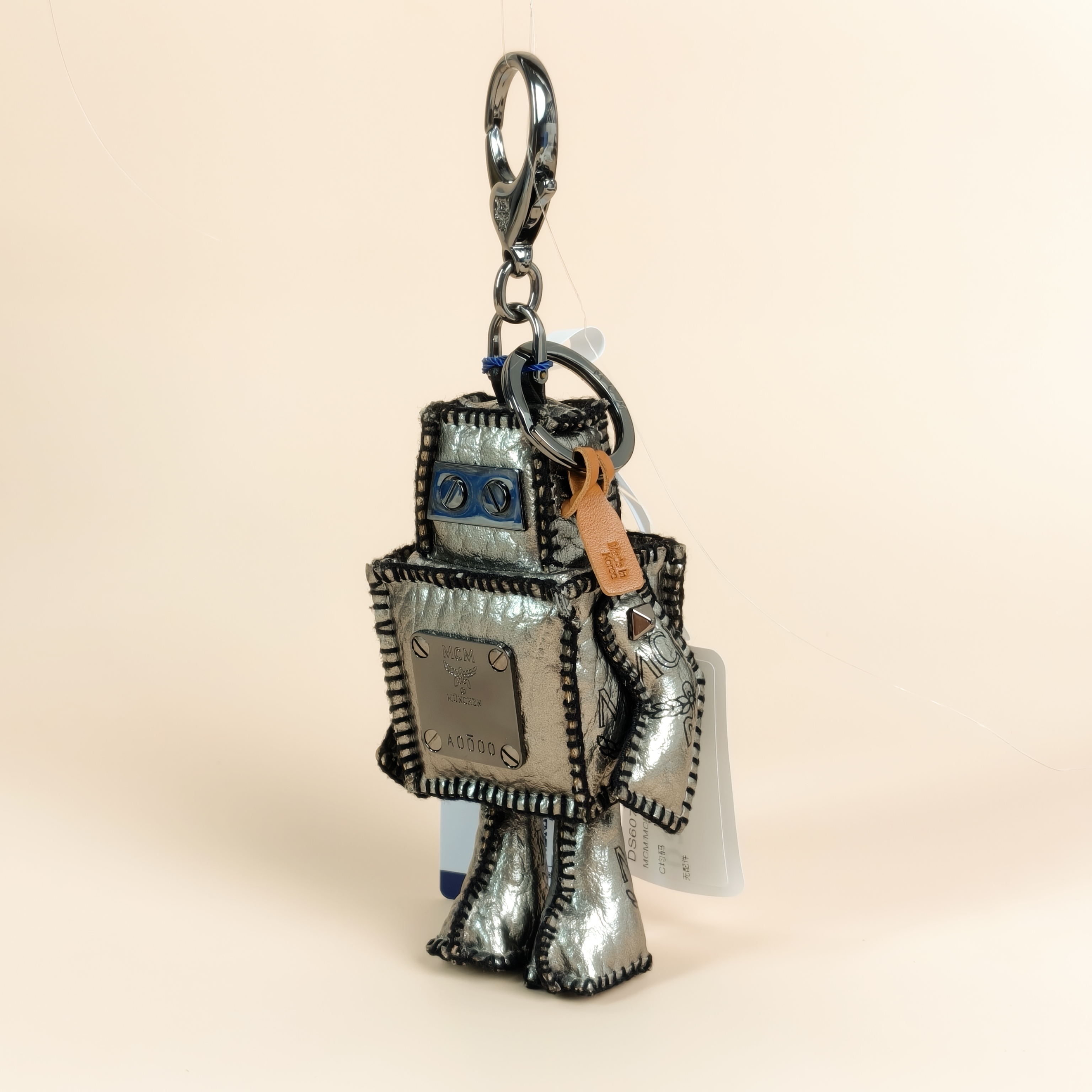 MCM Charm Charm Grey PVC One Size — cover view 5 of 8