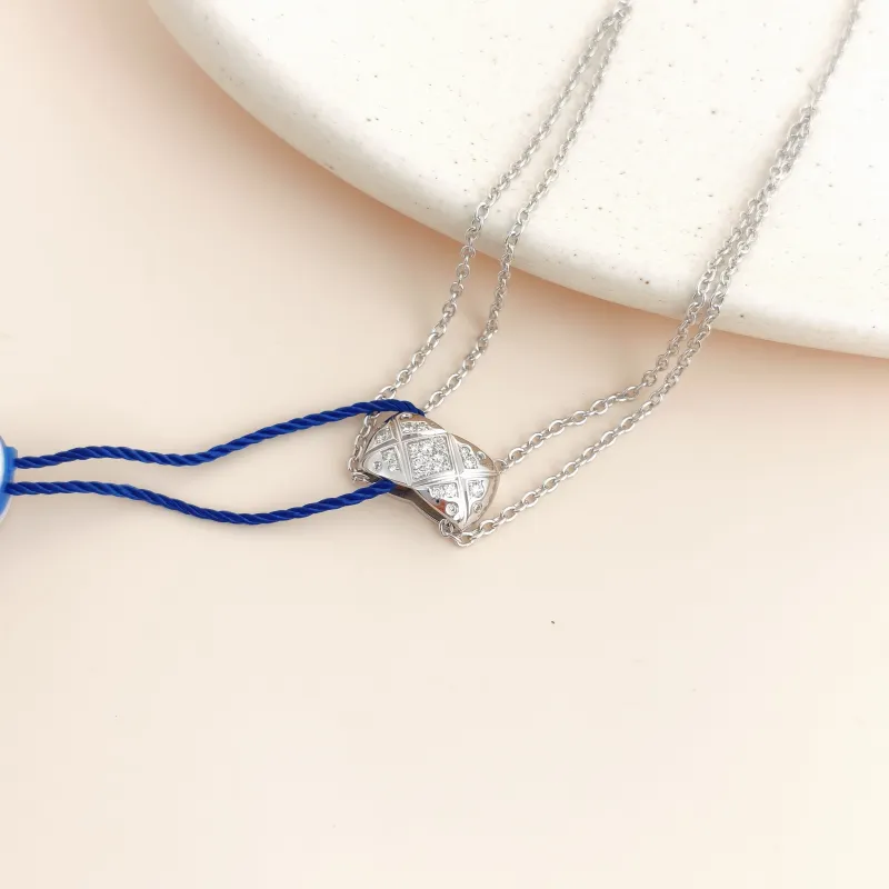 Chanel Necklace COCO CRUSH White Gold18KW hite Gold Diamond One Size39cm — cover view 2 of 7