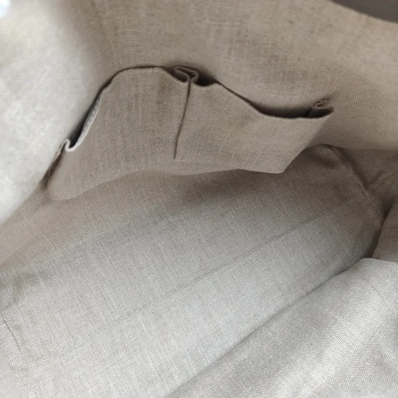 GUCCI Shoulder Bag Tote Bag Grey Calfskin One Size36 × 16 × 28 cm — detail view 7 of 12