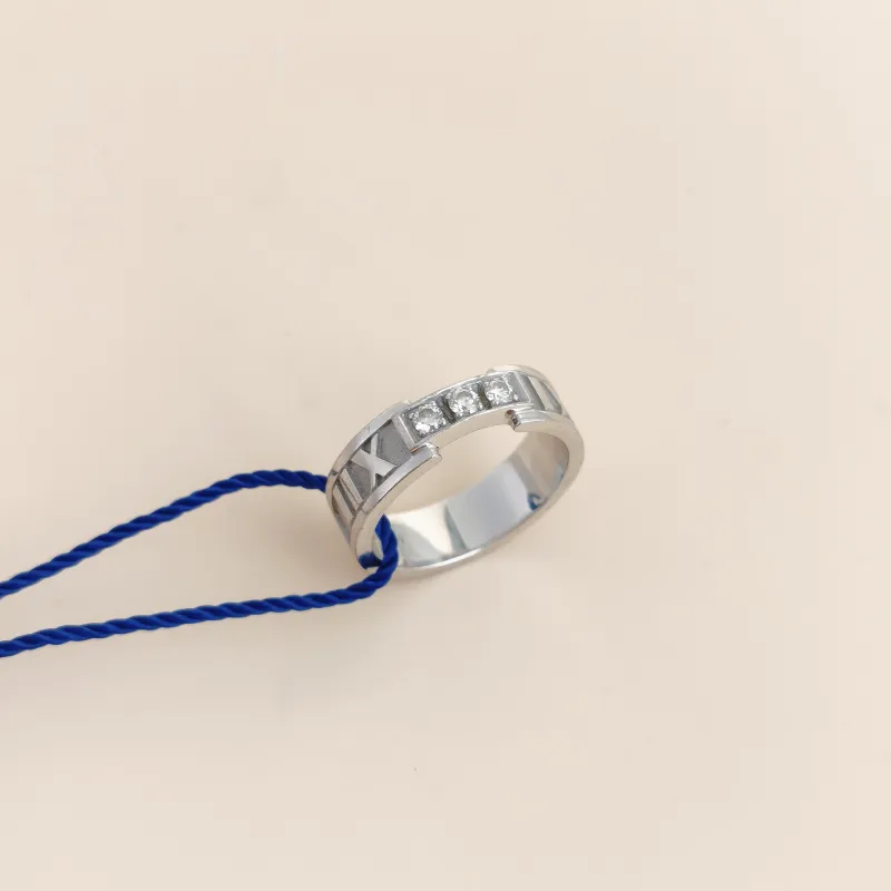 Tiffany&Co. Ring Atlas White Gold18KW hite Gold Diamond One Size50 — cover view 5 of 7
