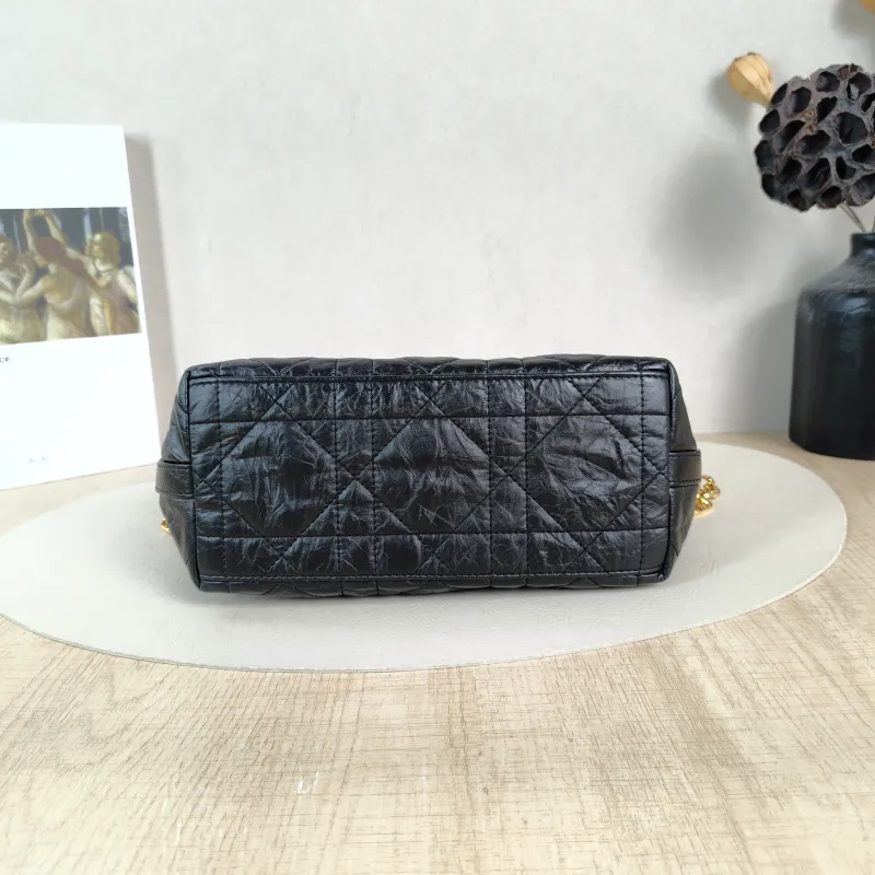 DIOR Shoulder Bag star Hobo Vanity Case Bag Black Calfskin One Size22 × 10 × 14.5 cm — cover view 3 of 5