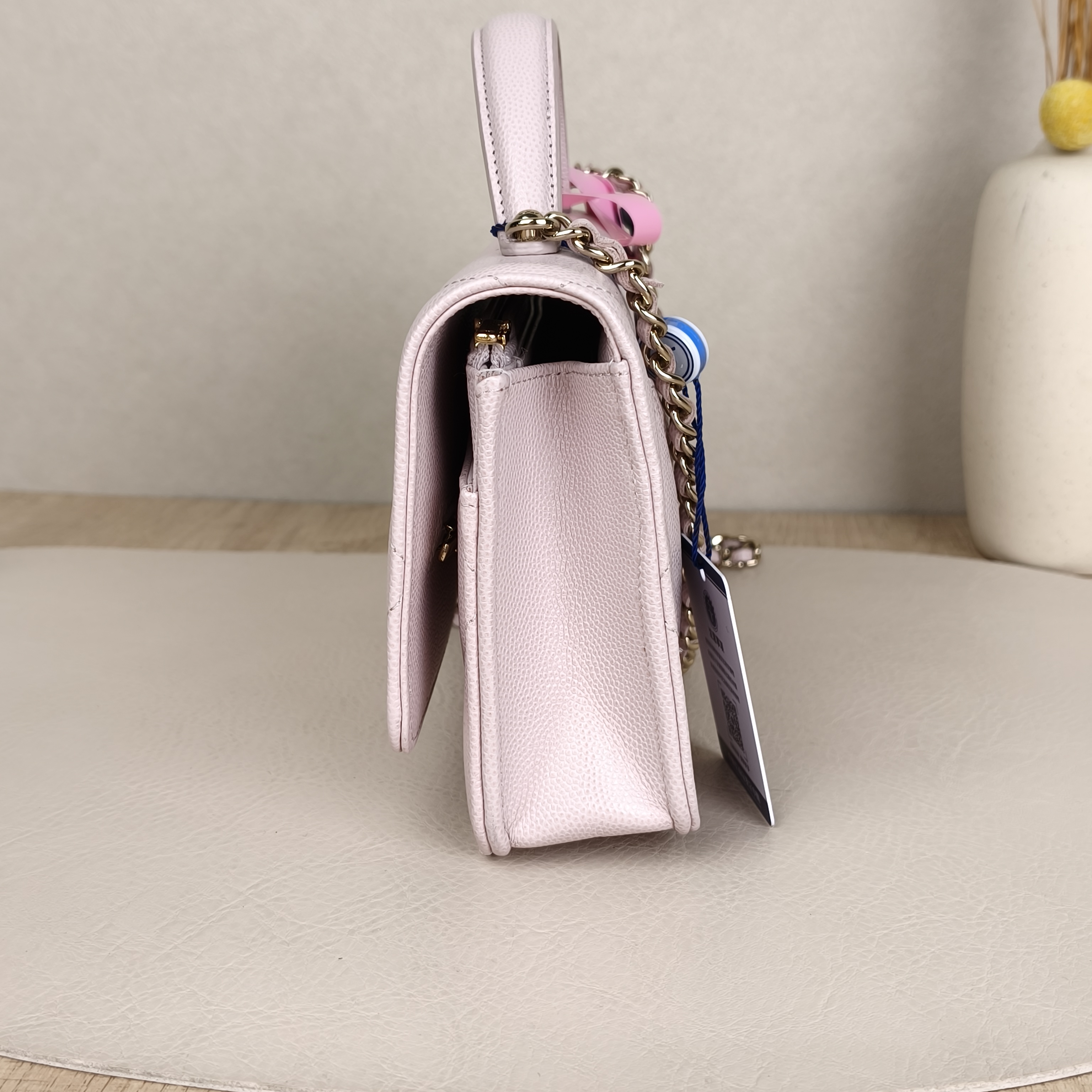 Chanel Crossbody Bag25k woc Pink Grained Calfskin One Size19.2 × 3.5 × 12.3 cm — cover view 9 of 9