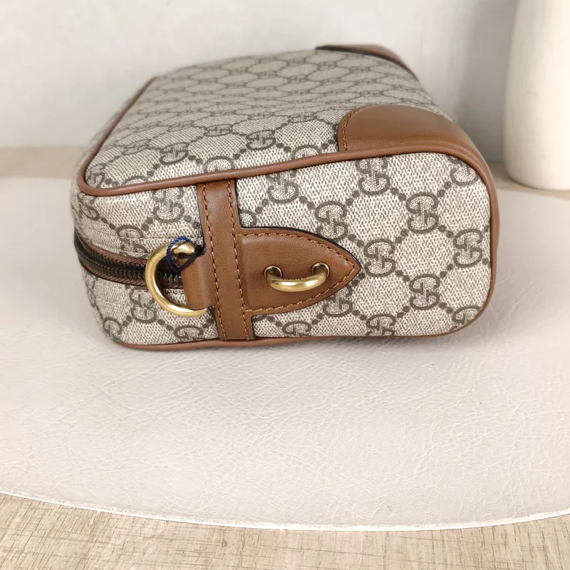 GUCCI Crossbody Bag GG Emblem Crossbody Bag Monogram PVC Small23 × 7 × 17 cm — detail view 10 of 13