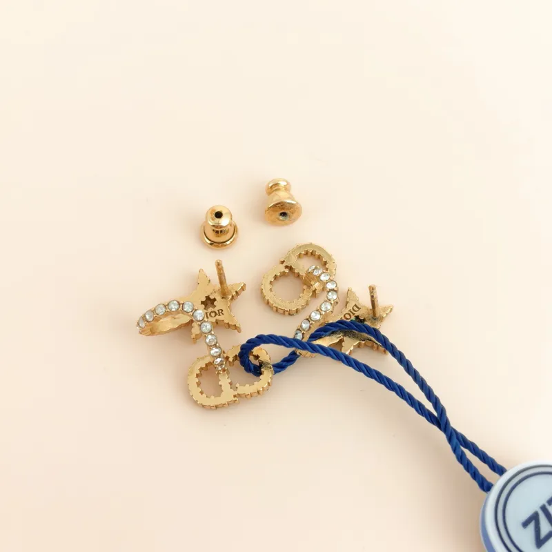DIOR Earrings CD Earrings Gold One Size — cover view 4 of 4
