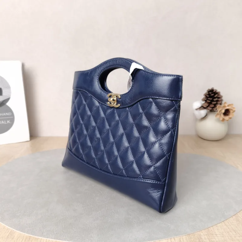 Chanel Crossbody Bag31Bag Navy Waxed Leathermini23 × 5.5 × 22 cm — cover view 5 of 6