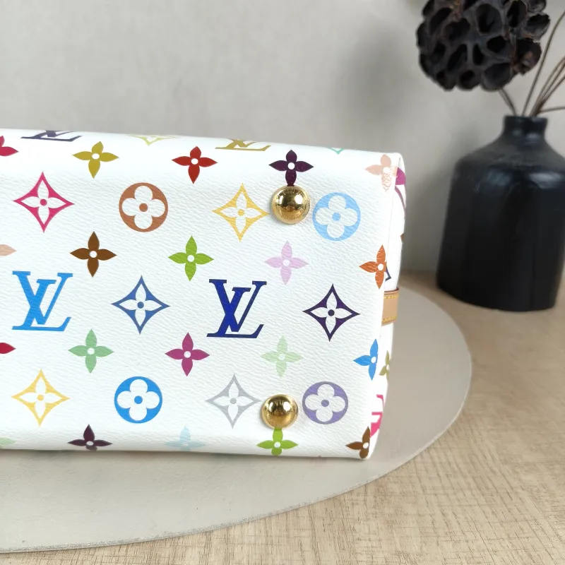 Louis Vuitton Crossbody Bag Carryall Multicolore PVC Small 29 × 12 × 24 cm — detail view 8 of 14