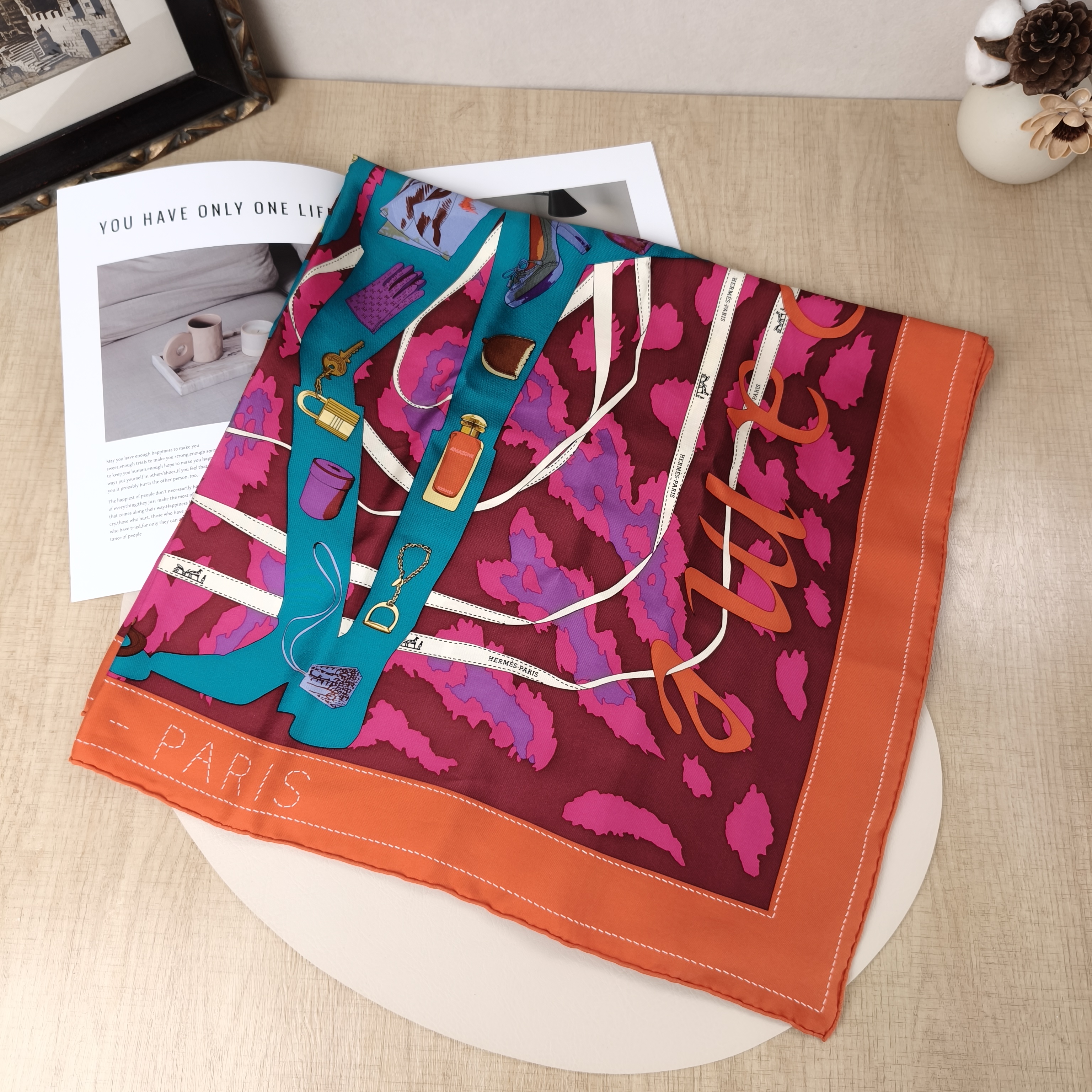Hermès Colorblock One Size90*90 — cover view 6 of 12
