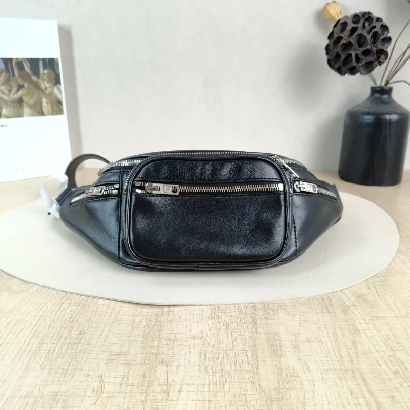 Alexander Wang Belt Bag Attica Collection Belt Bag Black Lambskin One Size33 × 8 × 12 cm