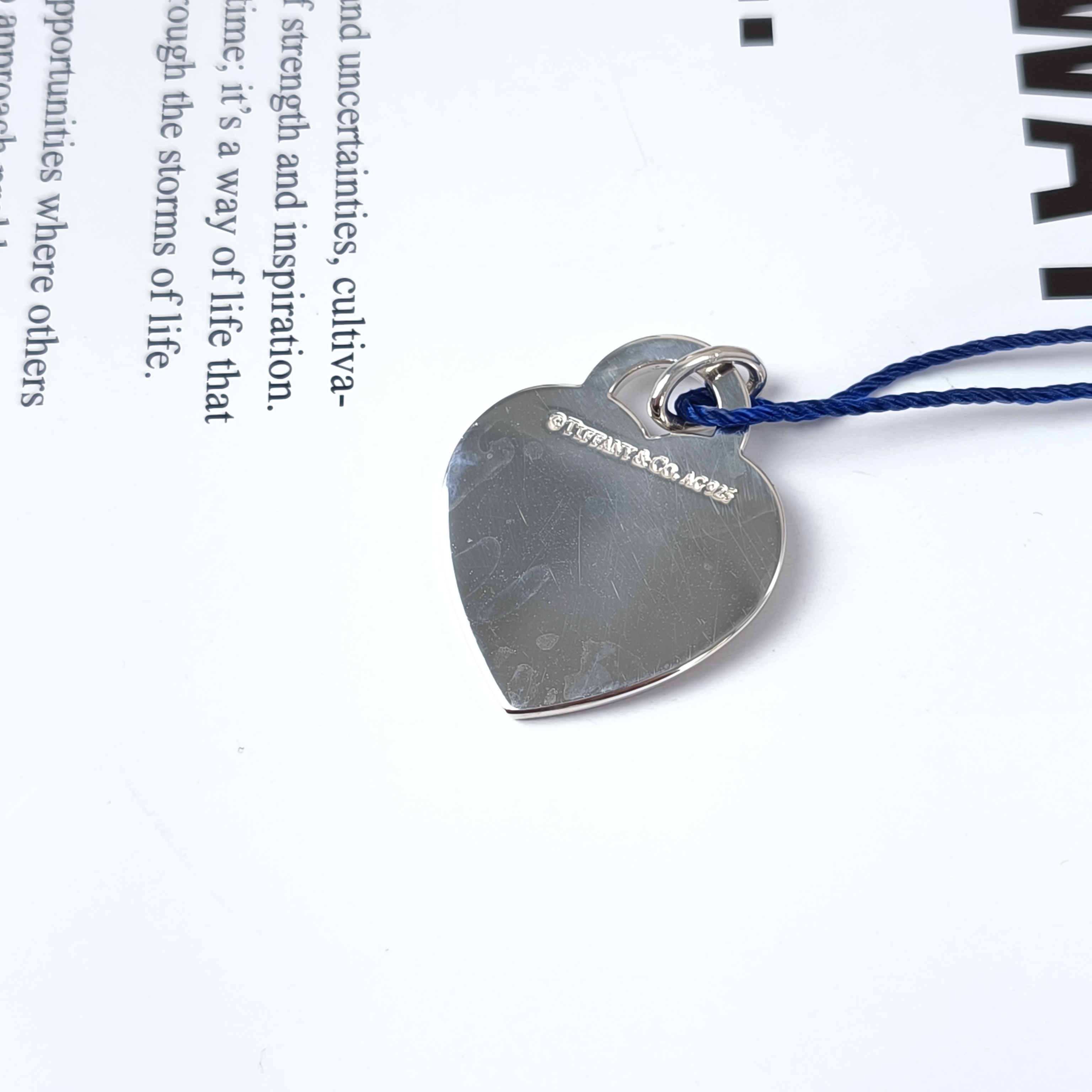 Tiffany&Co. Necklace Return to Tiffany™ Silver Pendant925 One Size 3.1cm One Size — cover view 3 of 8