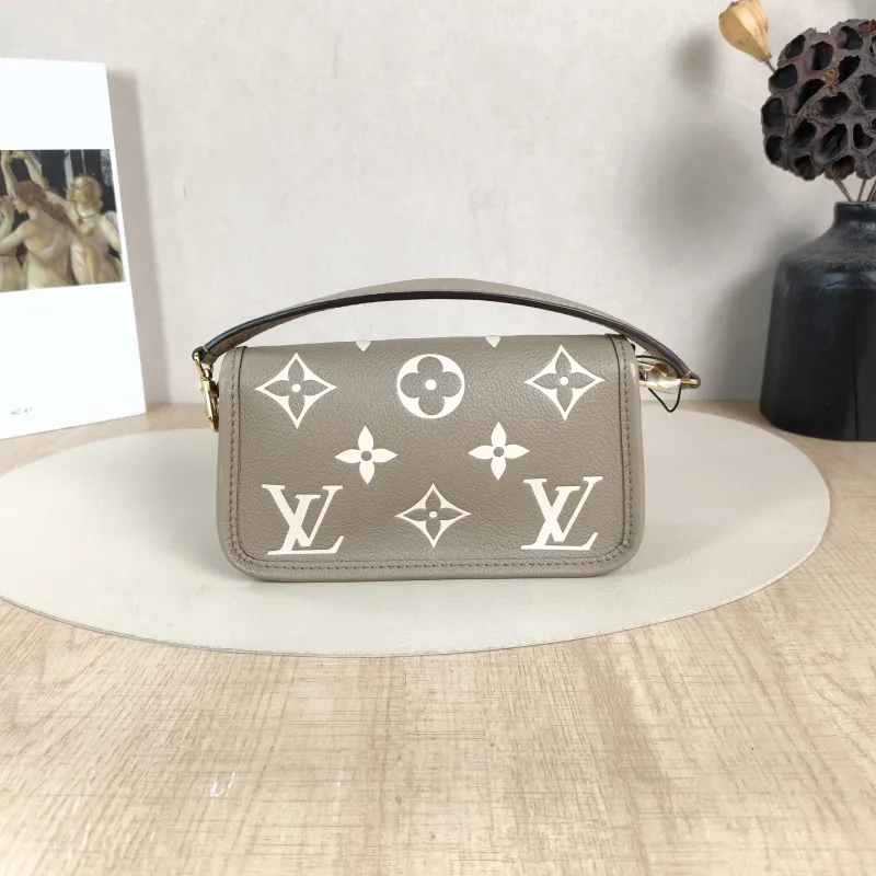 Louis Vuitton Crossbody Bag Diane Baguette Bag Empreinte Embossed Calfskin Monogramnano19 × 6 × 10.5 cm — cover view 2 of 5