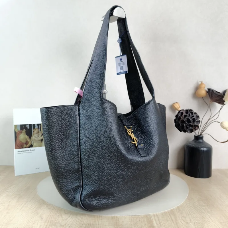 SAINT LAURENT Shoulder Bag LE 5 À 7 BEA Black One Size 50 × 18 × 28 cm — cover view 3 of 5
