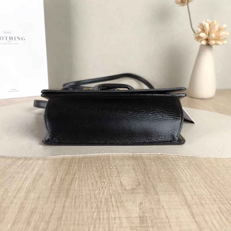 LOEWE Crossbody Bagbarcelona Black Calfskin Small19 × 7 × 12 cm — cover view 5 of 5