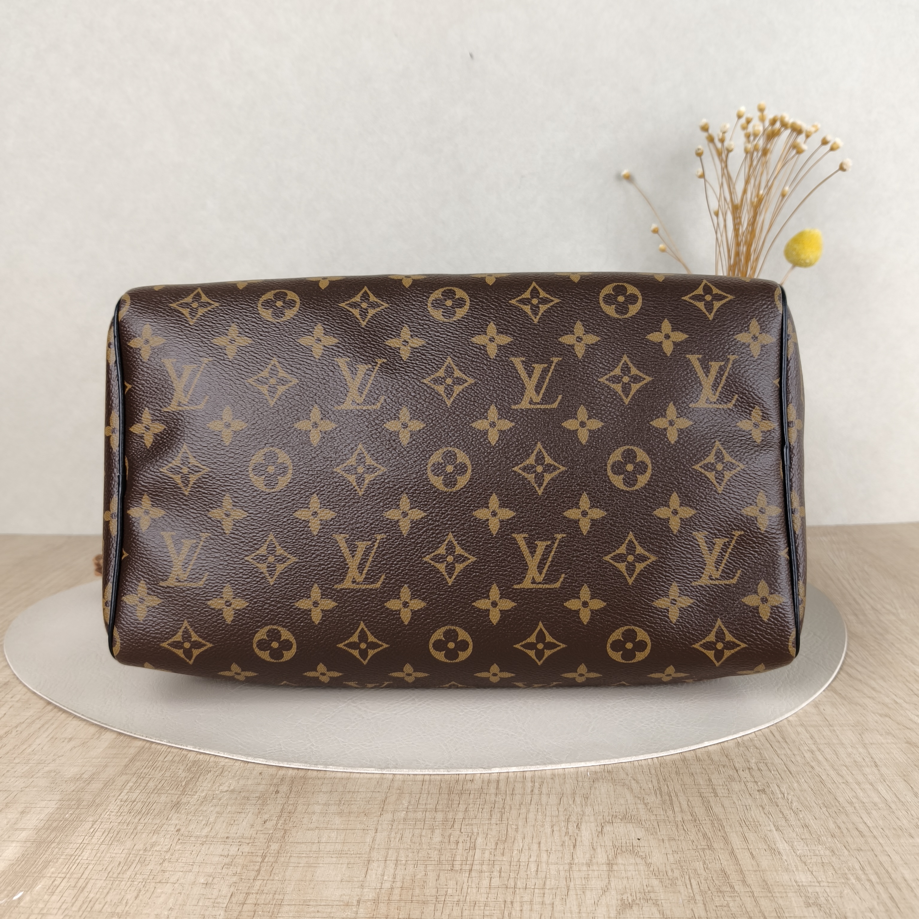 Louis Vuitton Shoulder Bag Speedy Soft 30Shoulder Strap Edition- Monogram PVC Large30 × 17 × 21 cm — cover view 3 of 5