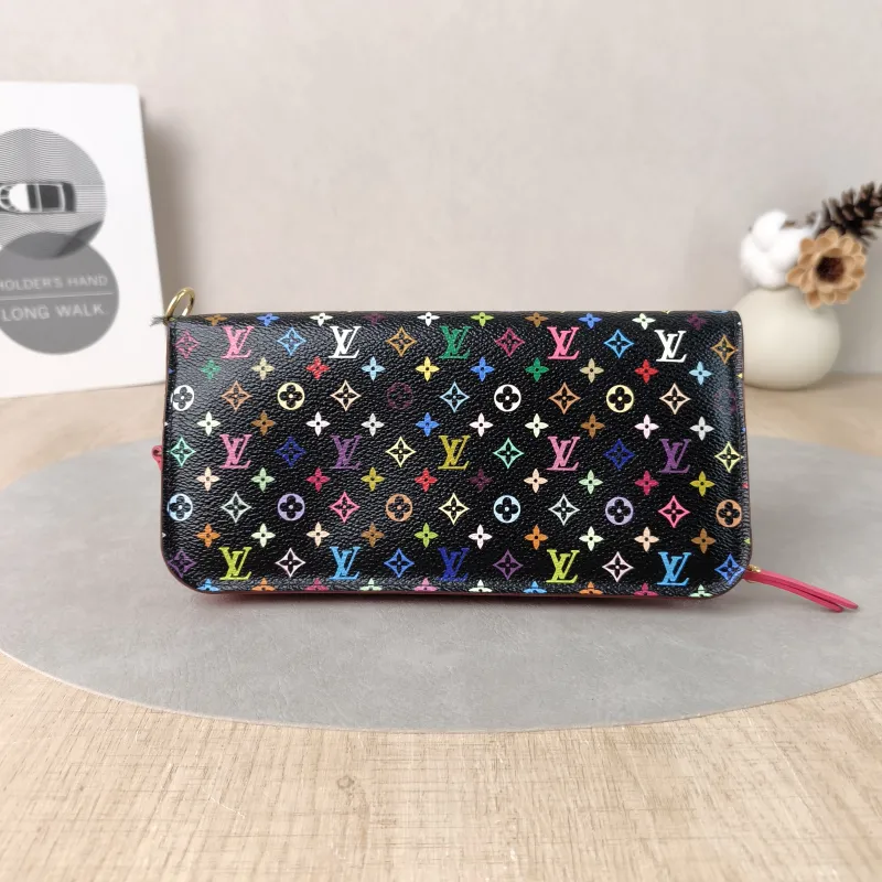 Louis Vuitton Wallet Edition Wallet Multicolore PVC One Size21 × 2 × 11 cm