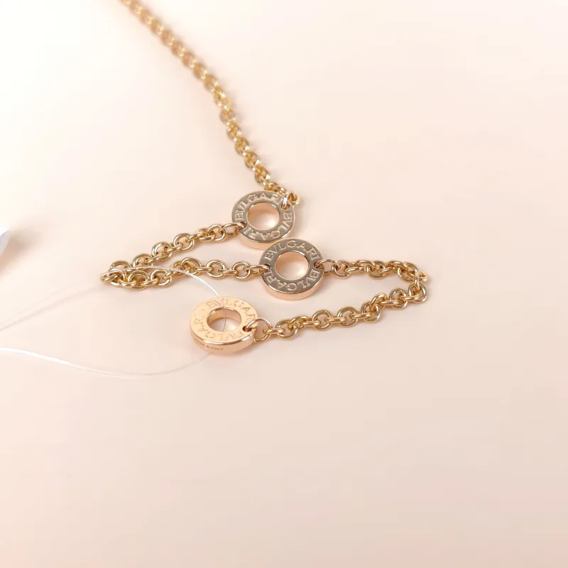 Bvlgari Necklace B.ZERO1Collection Necklace Rose Gold 18KR ose Gold Small 47cm — cover view 7 of 9