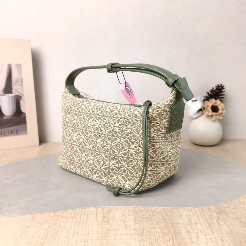 LOEWE Top Handle Bag cubi Vanity Case Bag Monogram Canvas Small 20 × 11 × 15 cm — cover view 2 of 5
