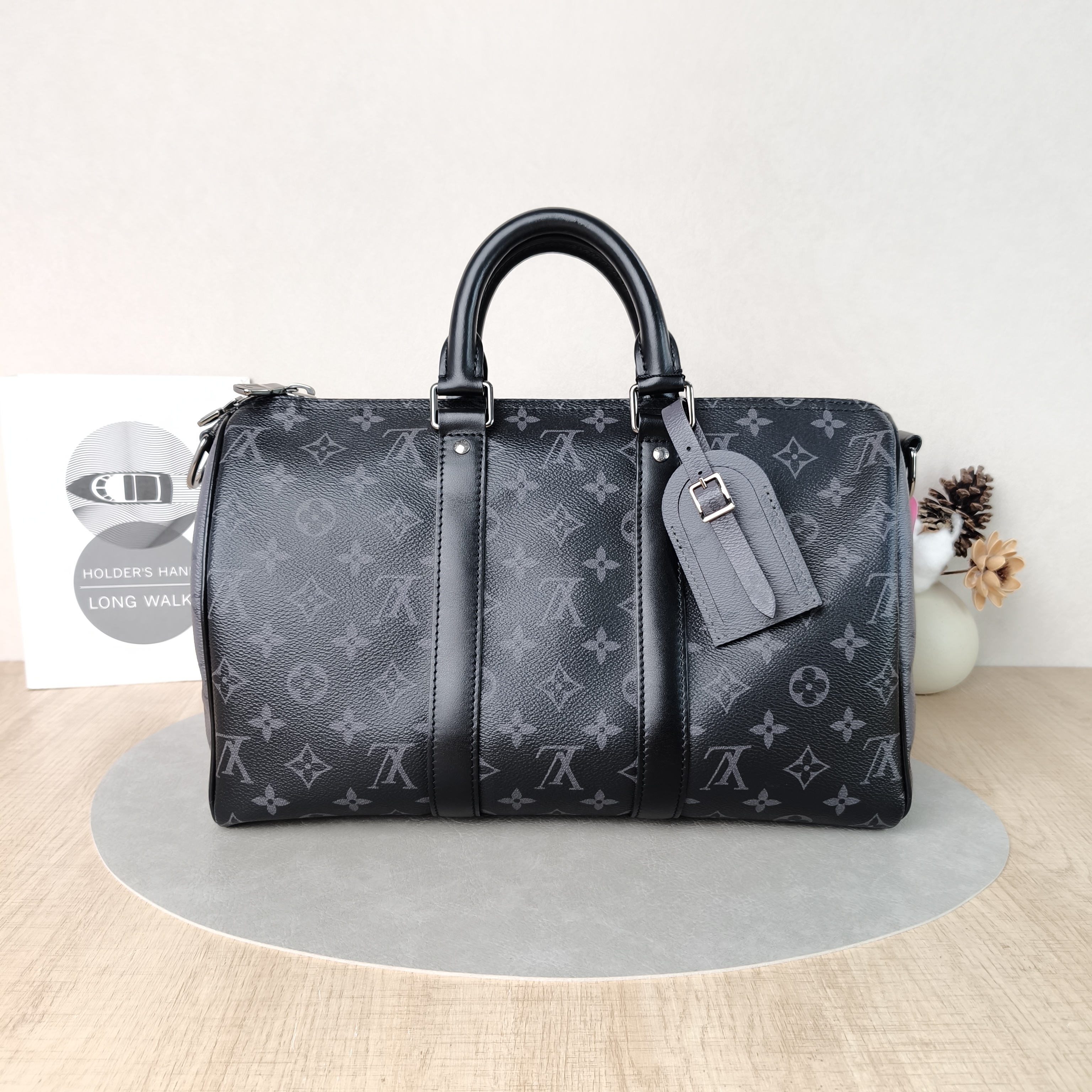 Louis Vuitton Crossbody Bag Keepall 35 Monogram PVC One Size35 × 16 × 21 cm