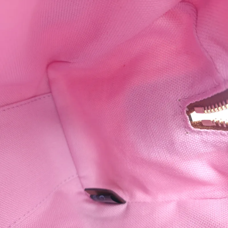 GUCCI Top Handle Bag Ophidia Pink Canvas One Size 20 × 12 × 13 cm — detail view 3 of 11