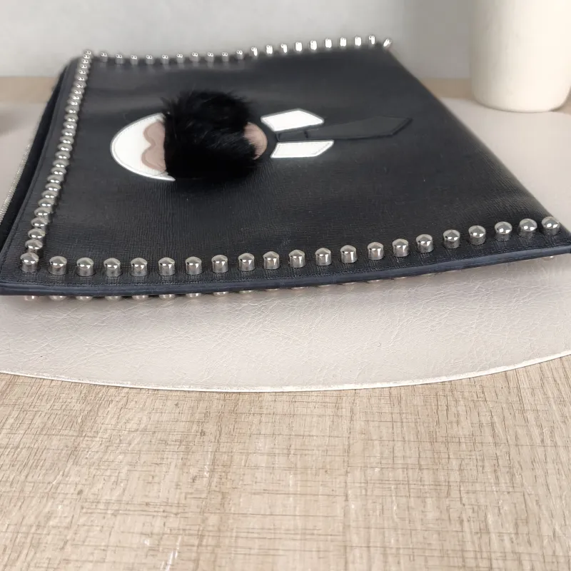 FENDI Clutch Clutch Black One Size30 × 2 × 22 cm — detail view 9 of 10