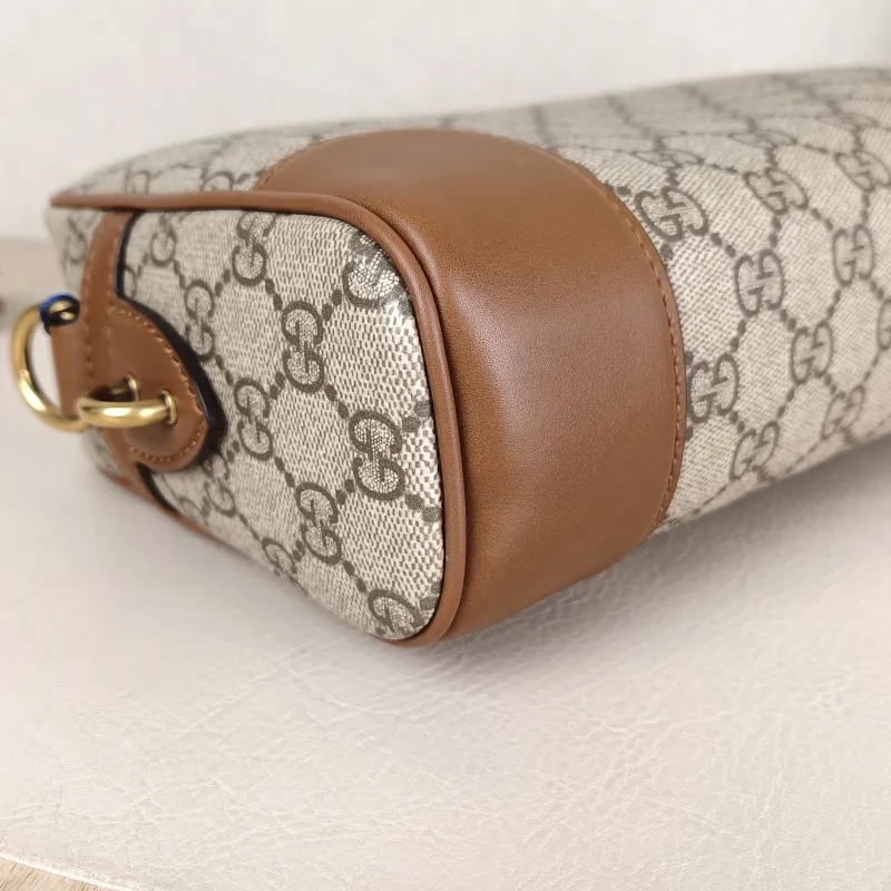 GUCCI Crossbody Bag GG Emblem Crossbody Bag Monogram PVC Small23 × 7 × 17 cm — detail view 2 of 13