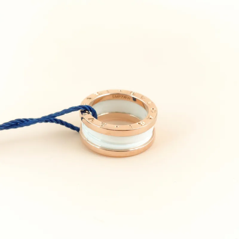 Bvlgari Ring B.zero1Collection Ring Rose Gold 18KR ose Gold One Size 48 — cover view 3 of 8