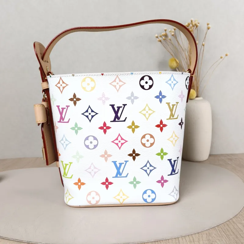 Louis Vuitton Top Handle Bag ALL IN BB Multicolore PVC BB 16 × 12 × 18 cm — detail view 7 of 11