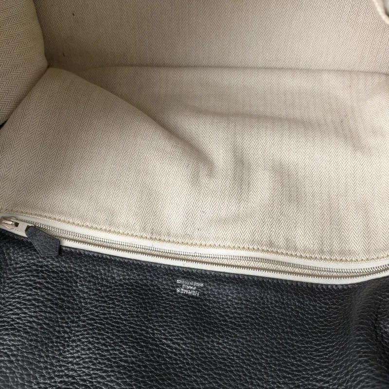 Hermès Shoulder Bag Alfred Messenger Bag Shoulder Bag Black TC Calfskin One Size 35 × 13 × 25 cm P — detail view 5 of 13