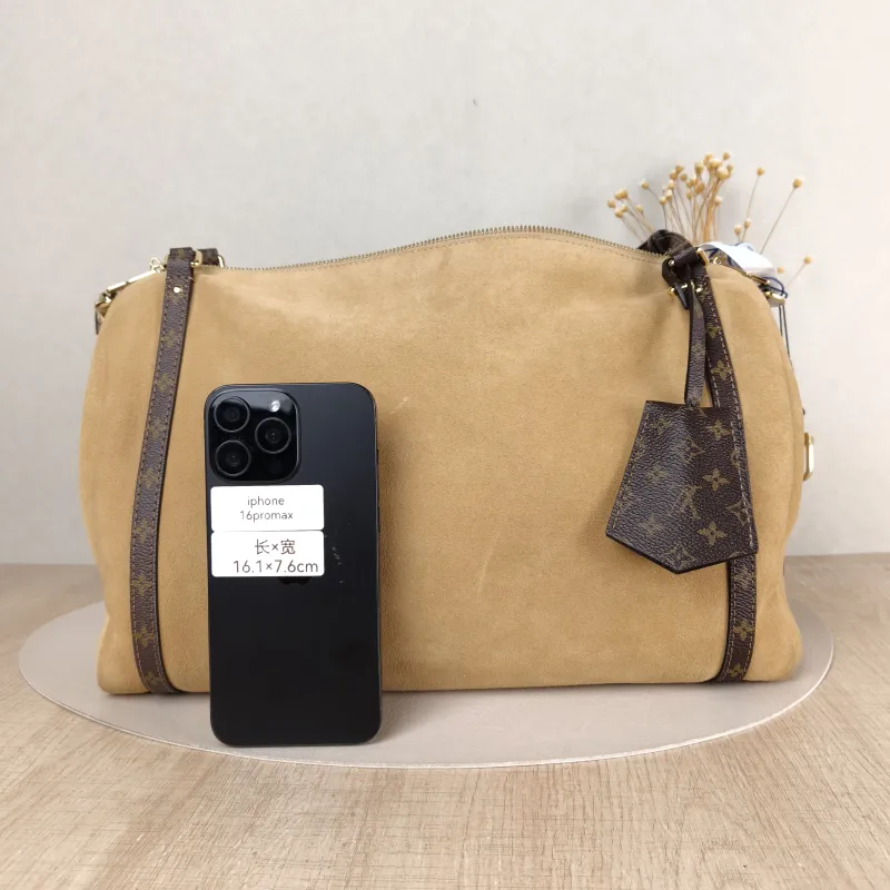 Louis Vuitton Shoulder Bag EXPRESS Shoulder Bag Suede Medium 36 × 18.5 × 24 cm — cover view 4 of 5