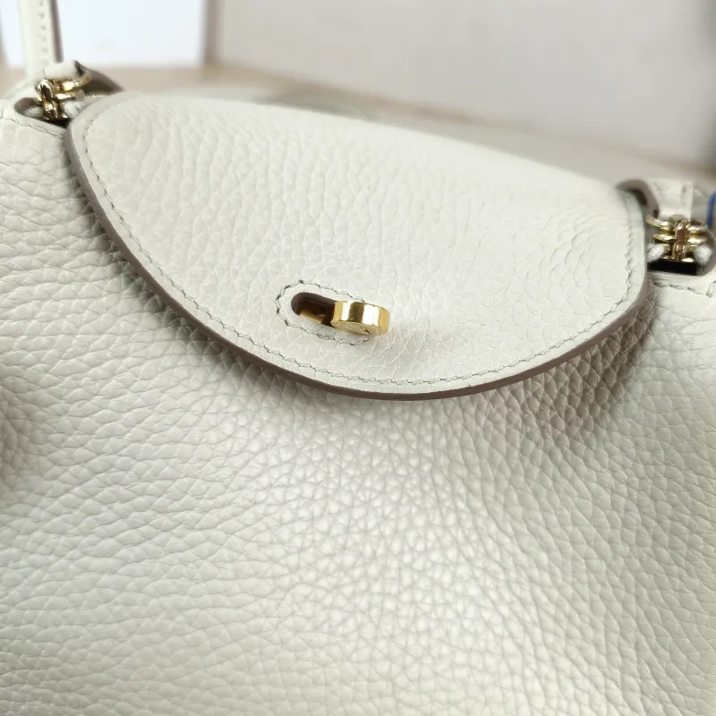Hermès Crossbody Bag Lindy Mini 198LB eton TC Calfskinmini19 × 9.5 × 13 cm — detail view 7 of 12