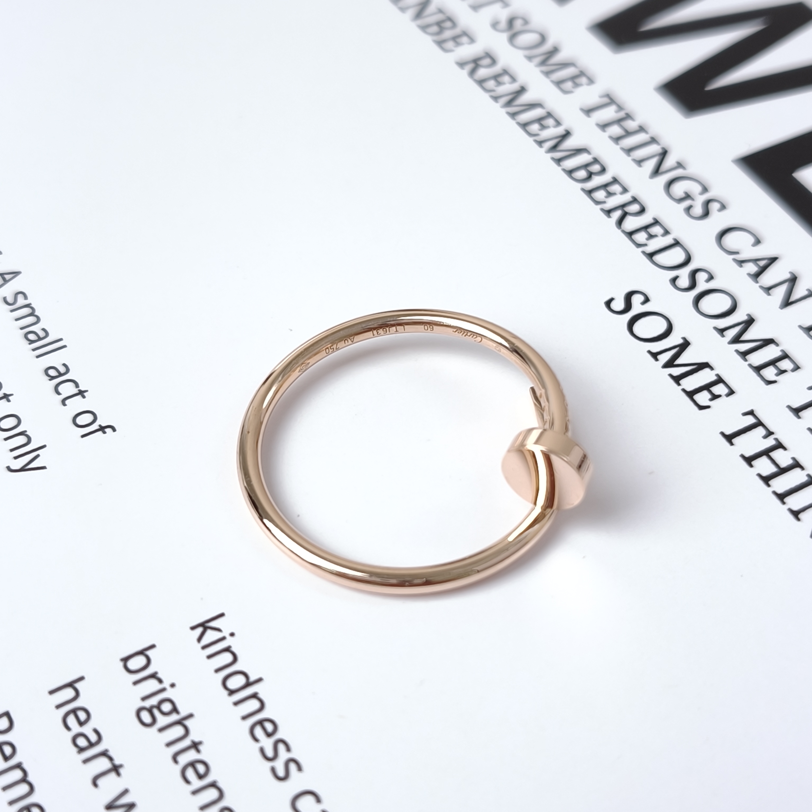 CARTIER Ring Juste un Clou Ring Gold18k One Size60 One Size — cover view 4 of 9