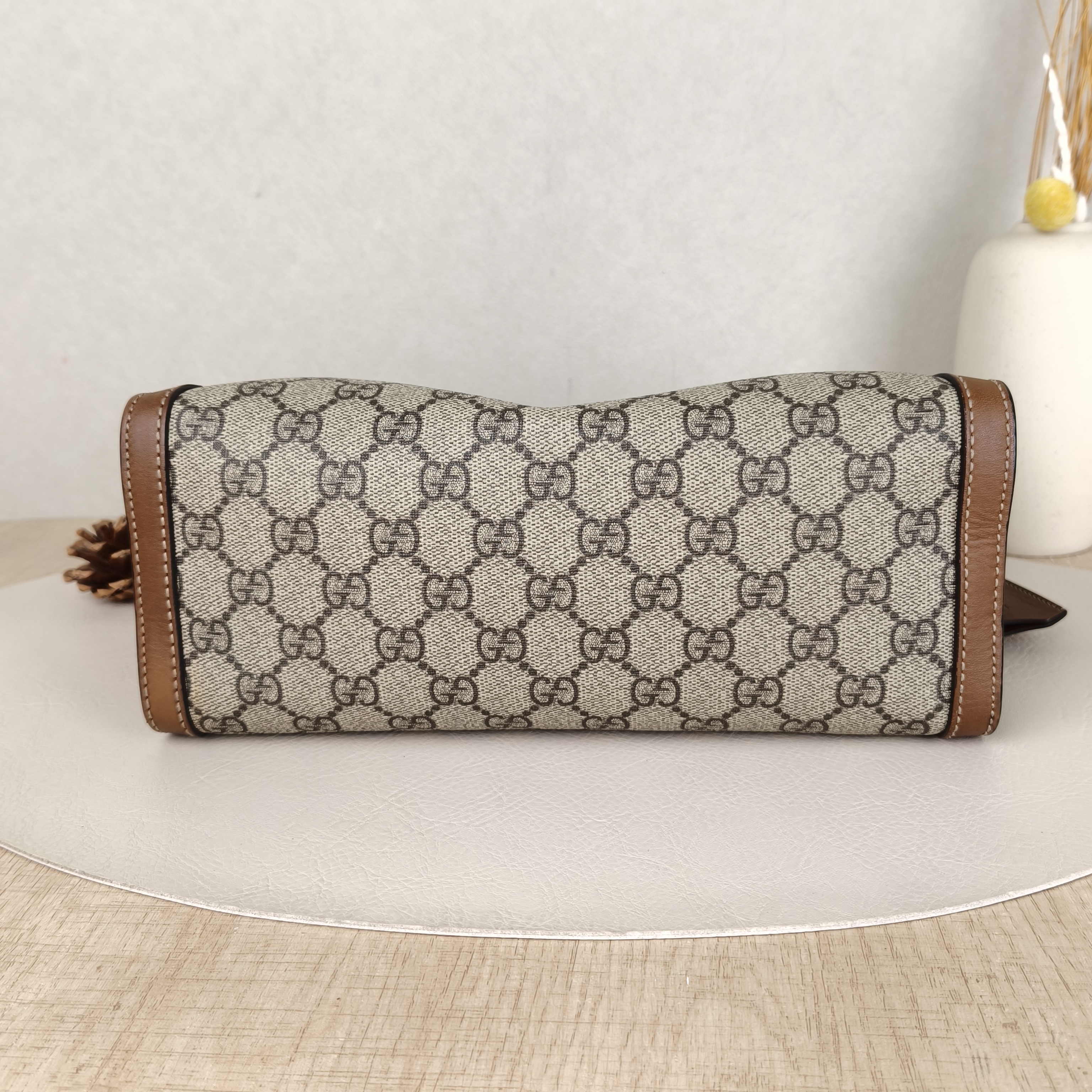 GUCCI Shoulder Bag Padlock Tote Monogram PVC Medium26 × 10 × 18 cm — cover view 2 of 6