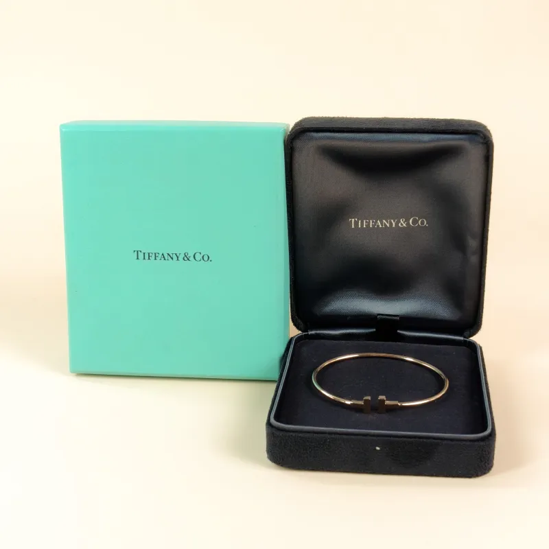 Tiffany&Co. Bangle T Collection T Gold 18k One Size 14.9cm — cover view 4 of 7