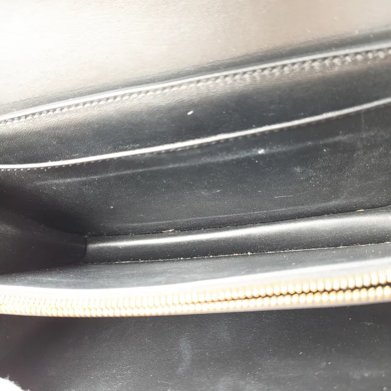 CELINE Shoulder Bag 16 Chain Bag Black Calfskin One Size 23 × 6.5 × 16 cm — detail view 3 of 13